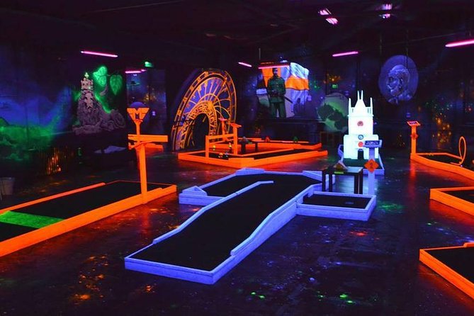 Prague Black Light Mini Golf and Games with free Drinks - Key things to know before you go