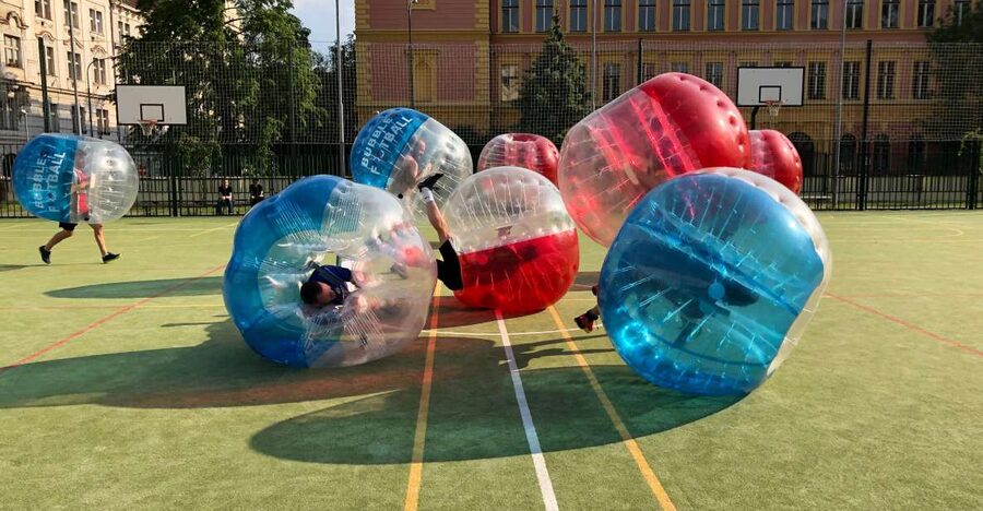 Prague: Bubbles football in city centre of Prague - Key points to know before you go
