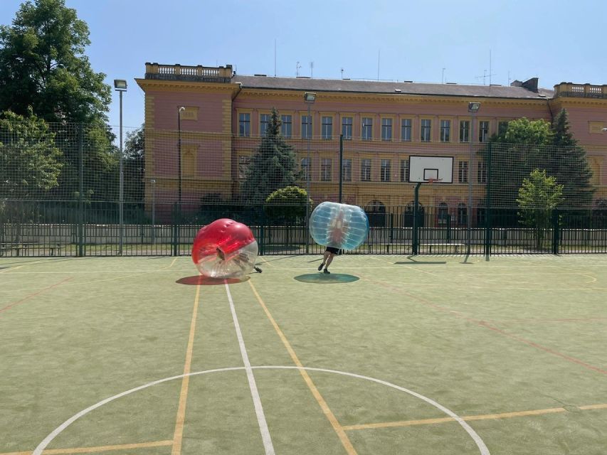 Prague: Bubbles football in city centre of Prague - Price and Value: Is $39 Worth It in Central Prague?