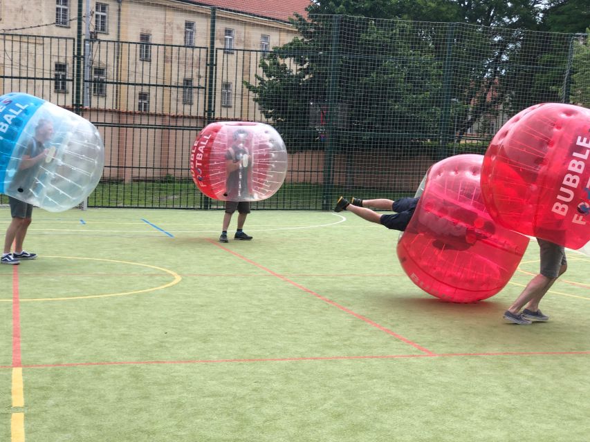 Prague: Bubbles football in city centre of Prague - Where to Meet and How to Plan Your Timing