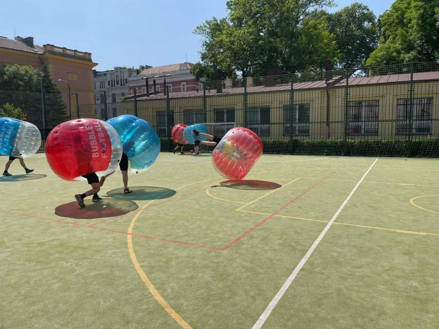Prague: Bubbles football - Zorb Football in centrum - What You Need to Bring (and What You Must Leave)