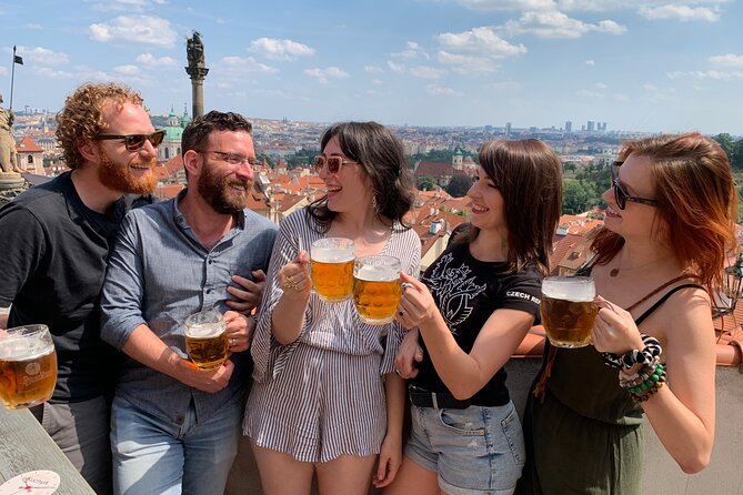 Prague Castle and Pubs Tour with Drinks Included - Stop 1: Malostranské Náměstí and the First Pub Pour