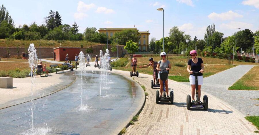 Prague: Castle District Segway Tour - Max van der Stoel Park to Strahov Monastery: brewery history and serious atmosphere