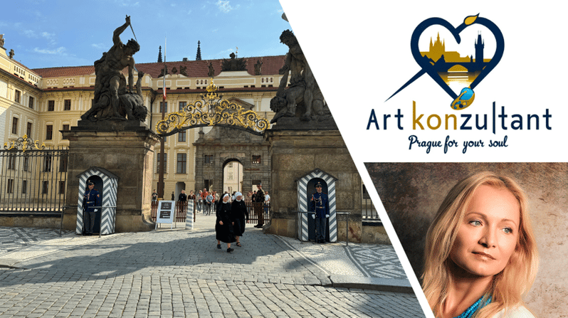 Prague Castle Interiors & Changing of the Guard-Small group - Prague Castle, but with a human pace