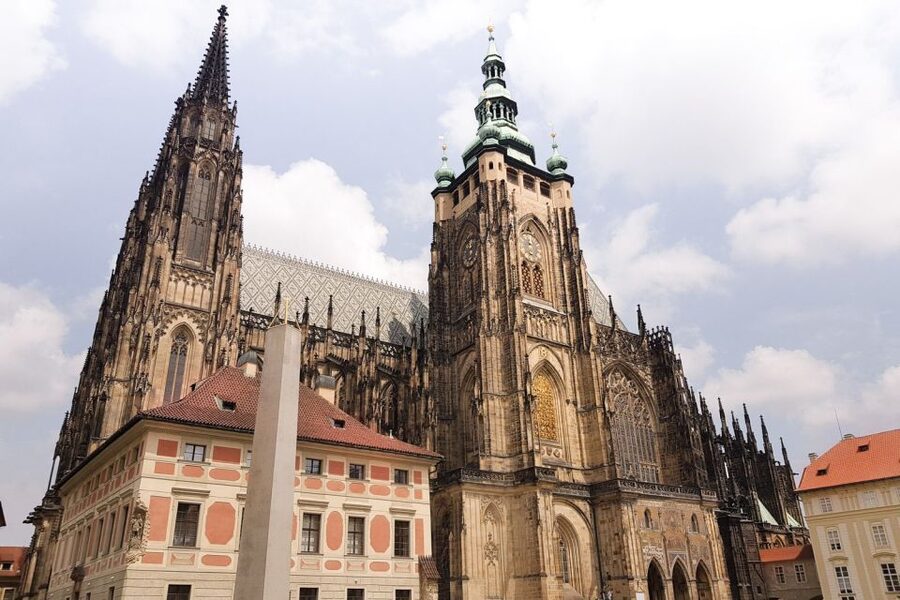 Prague: Castle, National Museum & Town Hall Tickets & Audio - Ticket pickup at Maiselova 5, then start exploring on your schedule