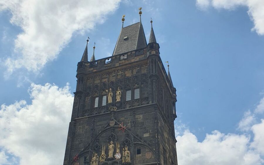 Prague: Charles Bridge Audio Guide with Tower Entry Ticket - Charles Bridge with an online audio guide, not a lecture