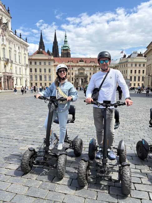 Prague: City Highlights E-Scooter Tour - Starting Near Charles Bridge, Helmet On and Safety First