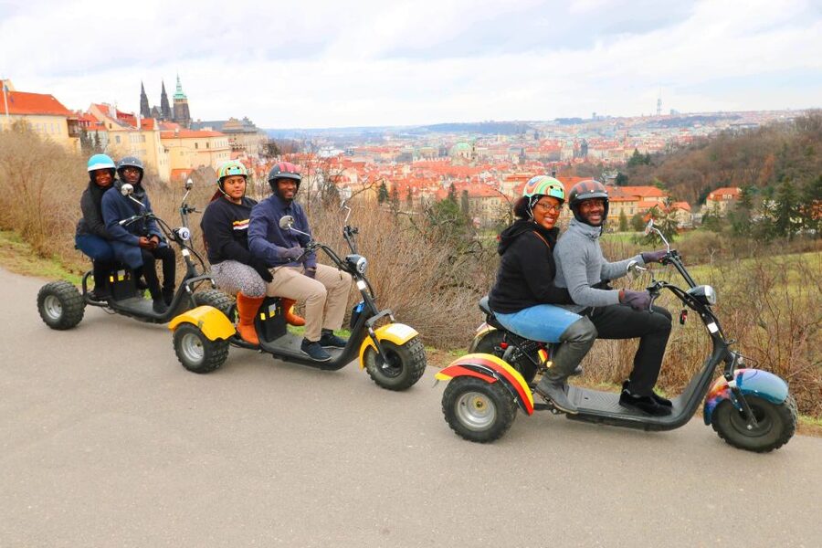 Prague: City Highlights Guided Electric Trike Tour - Rudolfinum, the Prague Giant Metronome, and the Letná Direction