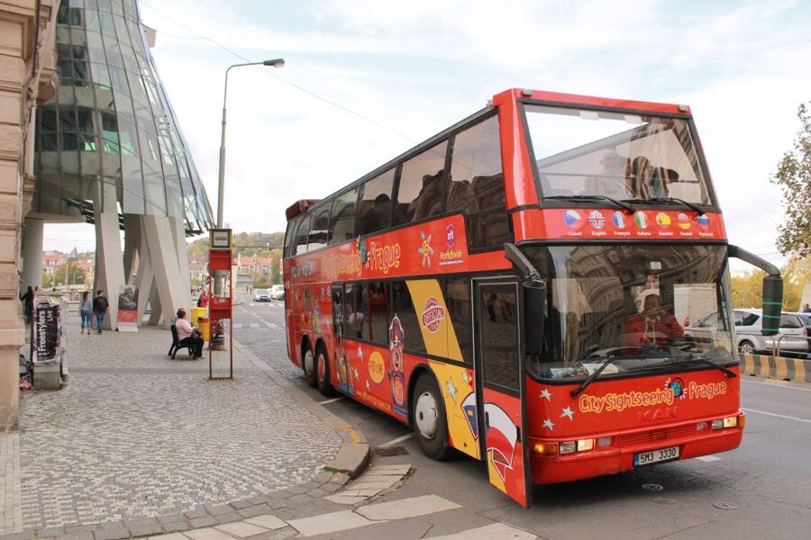 Prague: City Sightseeing HOHO Bus Tour & Optional Boat Tour - Stop by stop: what each named location is good for