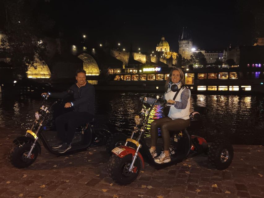 Prague City sightseeing in Night Trike Tour - Why a night E-trike works so well in Prague