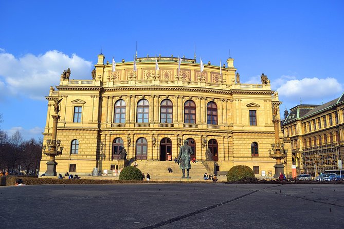 Prague City Sightseeing Tour - Strahov Monastery and Vyšehrad: monastery spires and river-side legends