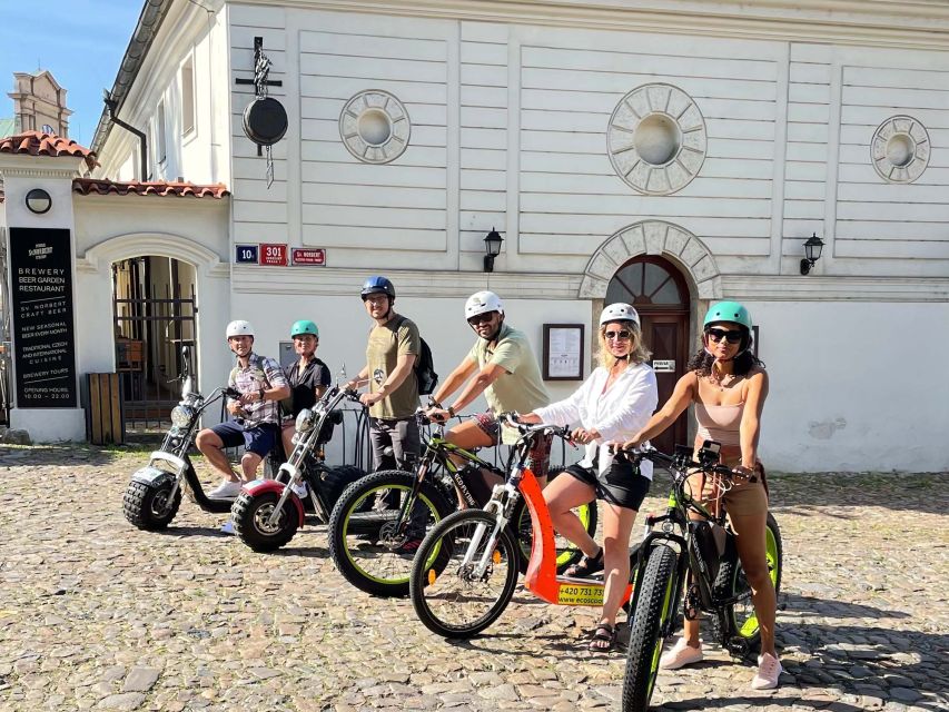 Prague: City Viewpoints Tour by Electric Fat Bike - Letná Park and the 6-bridges viewpoint you will remember