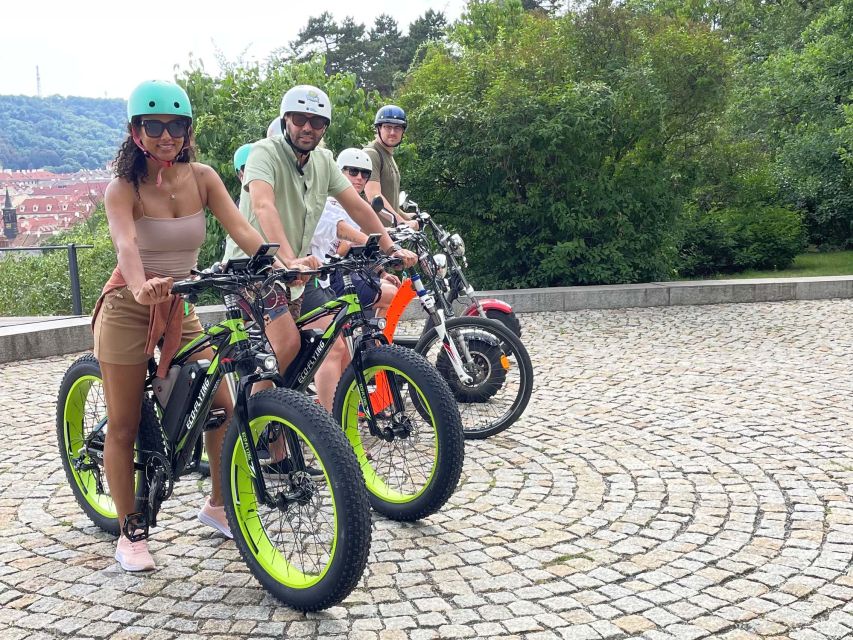 Prague: City Viewpoints Tour by Electric Fat Bike - Castle District and palaces: angles you can only get by moving