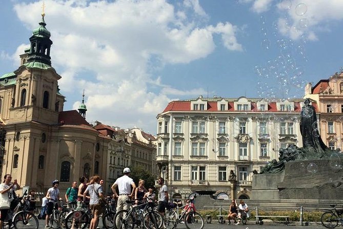 Prague: Classic City Bike Tour (small groups) - Lennonova zeď, Charles Bridge, and David Cerny’s Pissing Man