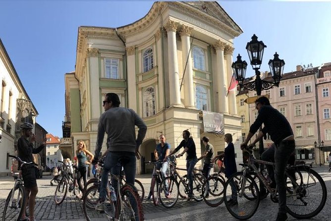 Prague: Classic City Bike Tour (small groups) - Obecni Dum and Powder Gate: the “Old Prague” entrance you will remember