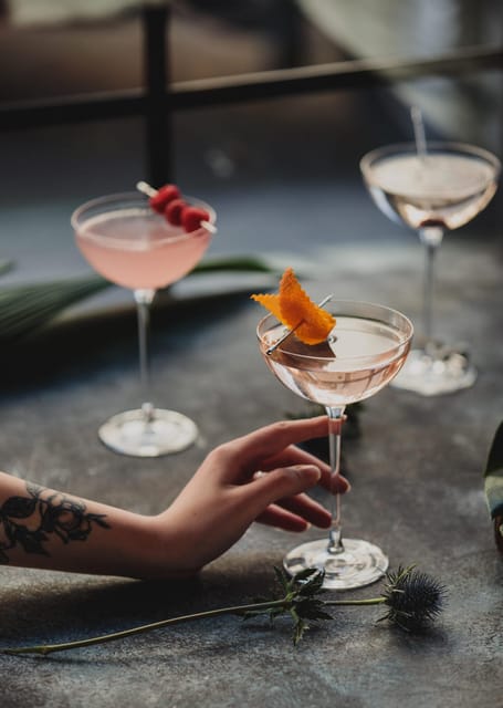 Prague: Cocktail Making Workshop with Bartender - The 2-hour flow: welcome drink, snack, and your two cocktails