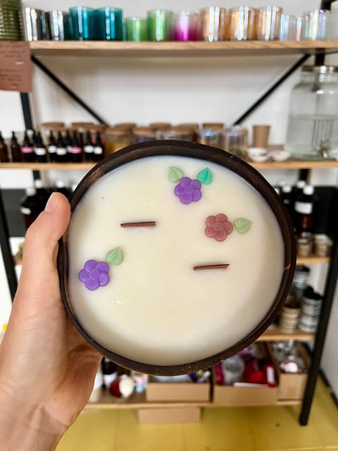 Prague: Coconut Candle Workshop - Sustainability and Materials: Soy-Coconut Wax and Thoughtful Choices