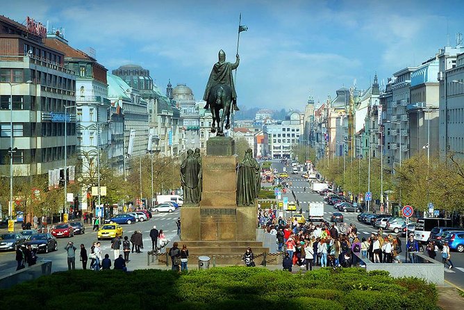 Prague Cold War Walking Tour - Stop 2: Vitkov Hill National Monument, Gottwald spaces, and Jan Žižka’s huge equestrian statue