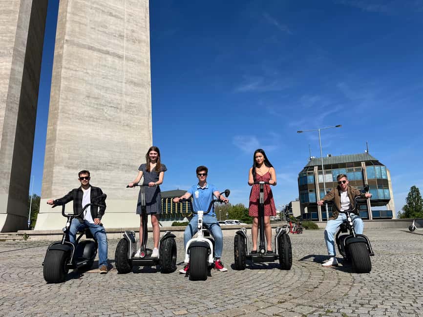 Prague: Combined Segway & E-Scooter City Highlights Tour - Hotel Grandior pickup, then practice on your ride