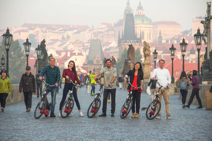 Prague: Combined Segway & E-Scooter City Highlights Tour - Letná Park and the Castle approach, on an e-scooter or e-bike