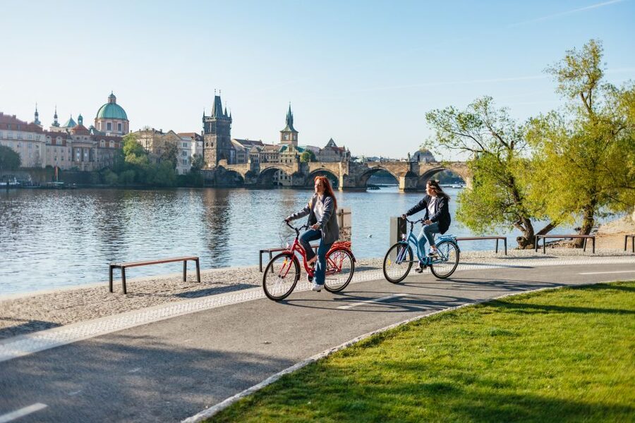 Prague: Complete Bike Tour - Old Town Square and the views you should understand first