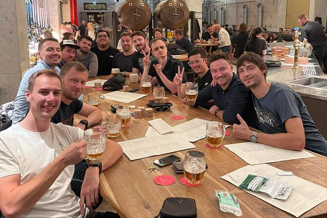 Prague Craft Beer Tour - Stop 1 in Karlin: you start sampling with the right mindset