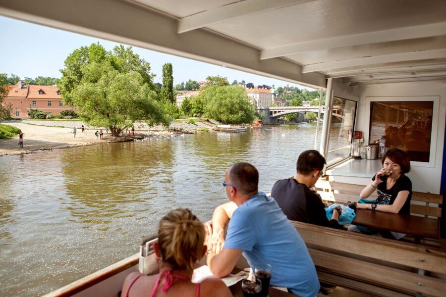 Prague Cruise: 1-Hour on the River Vltava - On-Board Refreshments and the Real Value of the $17 Ticket