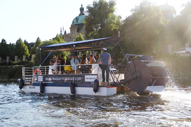 Prague Cycle Boat - The Swimming Beer Bike - Music, Pace, and How to Customize the Vibe