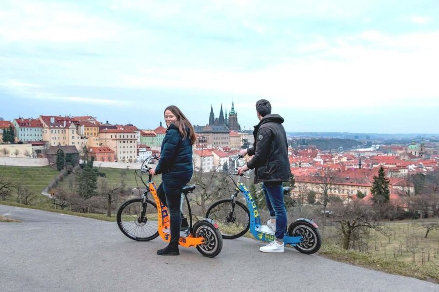 Prague: E-Bike/E-Scooter Viewpoint Tour - Should you book this Prague e-bike and e-scooter viewpoint tour?