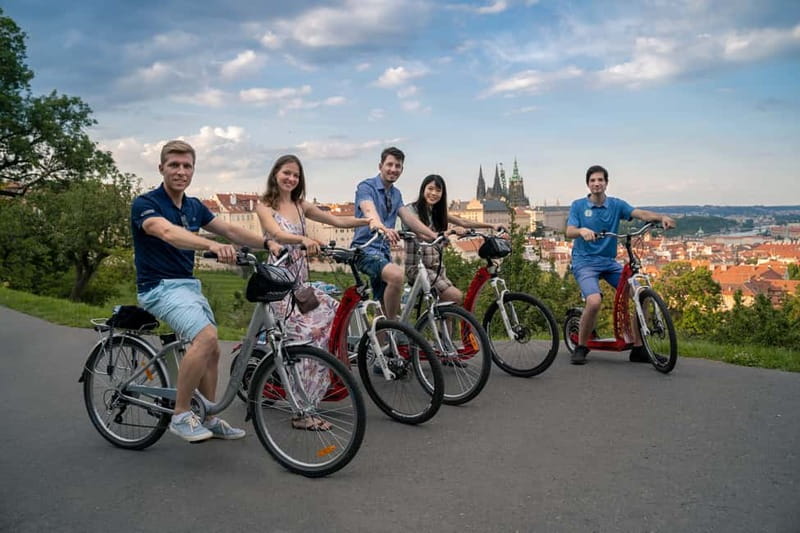 Prague: E-Bike or E-Scooter Tour with A Local Guide - Key things I’d circle on your Prague planner