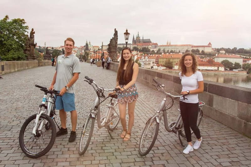 Prague: E-Bike or E-Scooter Tour with A Local Guide - From Na Poříčí Area to Štvanice Island, You Start With River Views