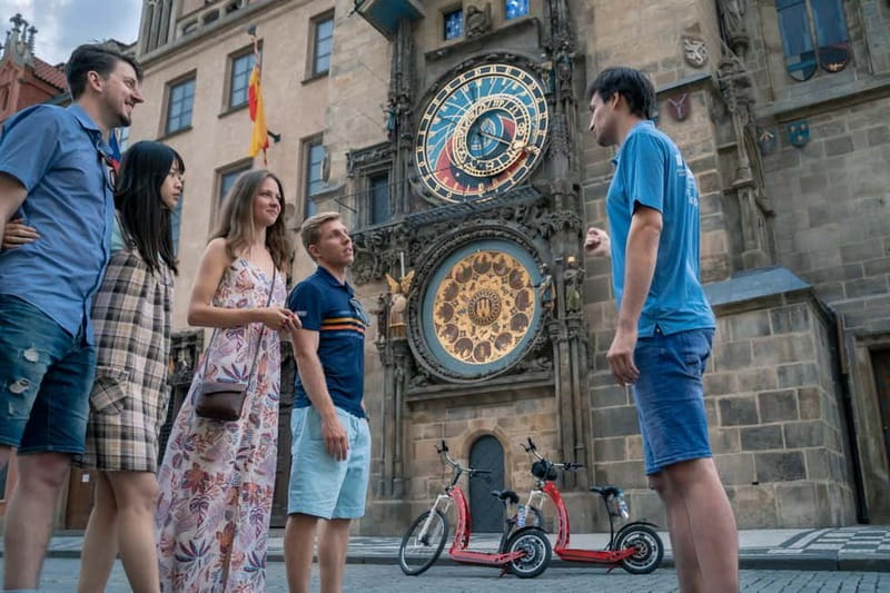Prague: E-Bike or E-Scooter Tour with A Local Guide - Letná Park and the Prague Giant Metronome, Where Photos Make It Worth It