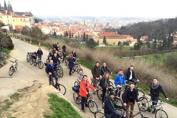 Prague E-Bike Tour - Stunning Viewpoints (small group) - The Metronome viewpoint: why that 10 to 15 minutes counts