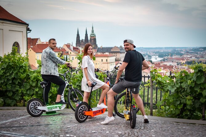 Prague E-Scooter Grand City Tour PRIVATE with PragueWay - Training, gear, and real safety tips for scooter comfort