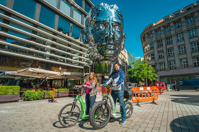 Prague E-Scooter Tour: Fat Tire or Regular Scooter - What you get included, and what you should plan to bring yourself