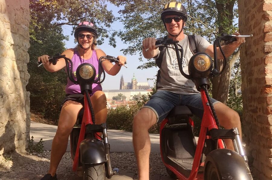 Prague Electric Scooter and eBike Grand Tour - What to Bring and the Rain Plan That Keeps the Tour Going