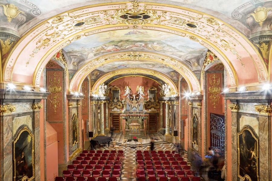 Prague: Entry Ticket Classical Concert at the Mirror Chapel - The 5pm concert program: Baroque drama and big classical hits