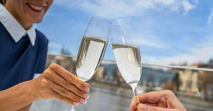 Prague: Evening Vltava River Eco Cruise with Prosecco - How the Audio Commentary Works (And When It Might Feel Tricky)