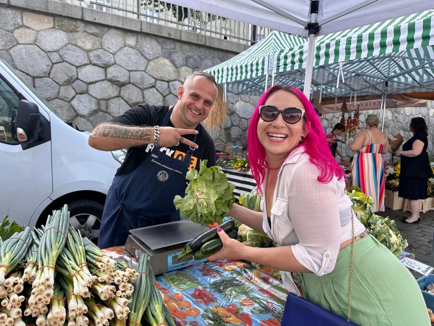 Prague: Farmers Market and Brunch Class with Celebrity Chef - Náplavka Farmers Market on a River Morning, With Mariko’s Taste Map