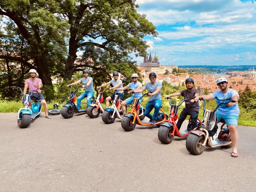Prague: Fat Tire E-Scooter Guided Tour - Old Town Square and Letná: The Moment the Views Start Winning