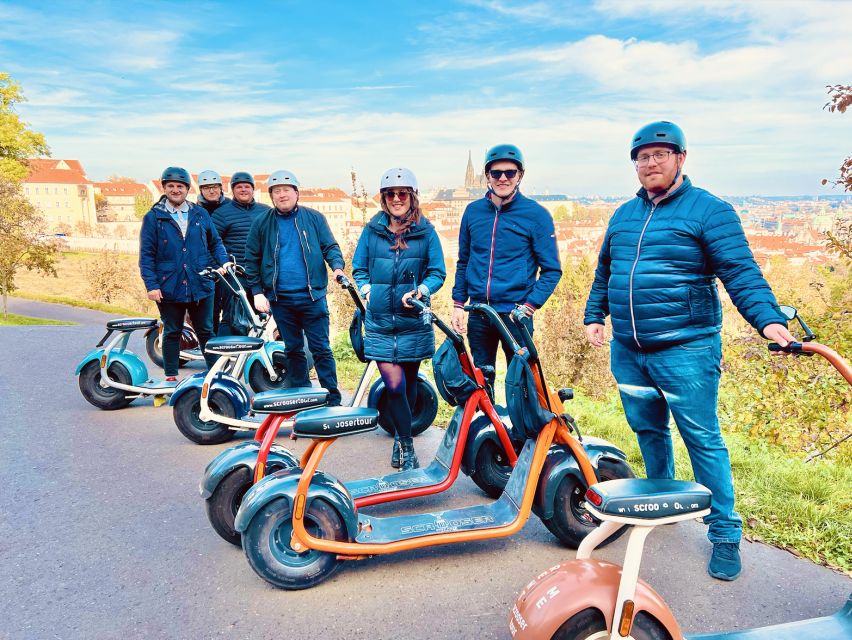 Prague: Fat Tire E-Scooter Guided Tour - Prague Castle and Strahov Monastery: Big Landmark Time Without the Stress
