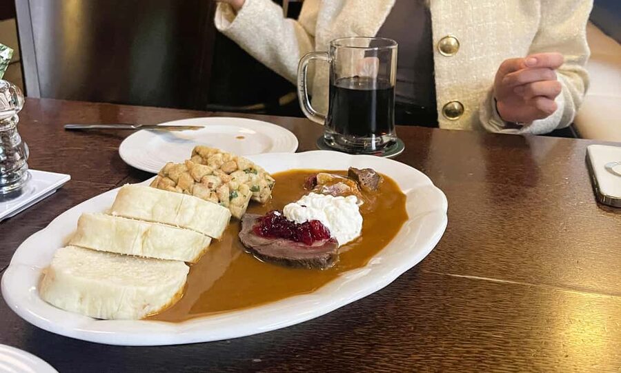 Prague: Food tasting tour of Hidden Gems (Small Groups) - Stop 3: Second restaurant tasting, 35 minutes and heavier flavors