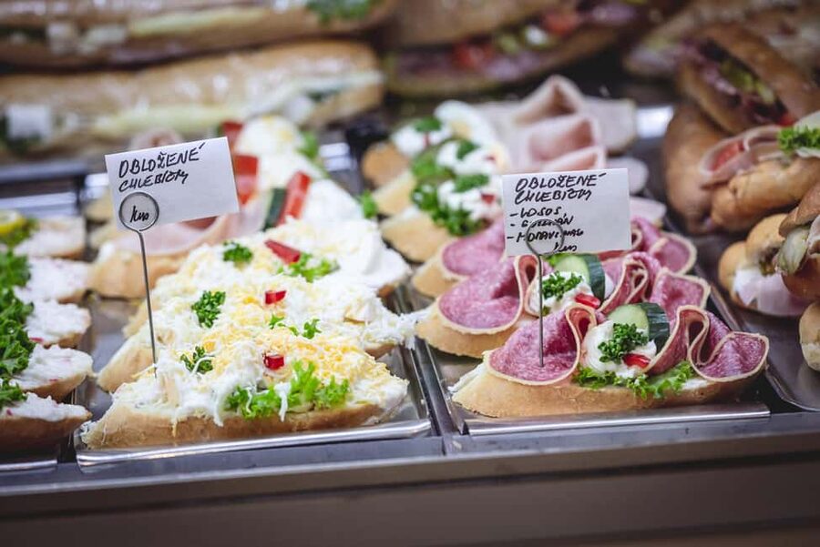 Prague: Food Tour with 10 Tastings of Classic Czech Dishes - Chlebíčky at a Czech Deli, the Open-Faced Start That Hooks You