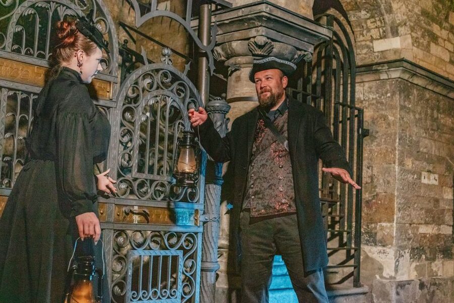 Prague: Ghosts and Legends Nighttime Guided Walking Tour - Old Town Square to Church of Our Lady before Týn at night