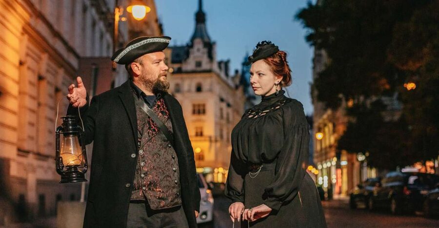 Prague: Ghosts and Legends Nighttime Guided Walking Tour - How long is this tour, and what pace should you expect?