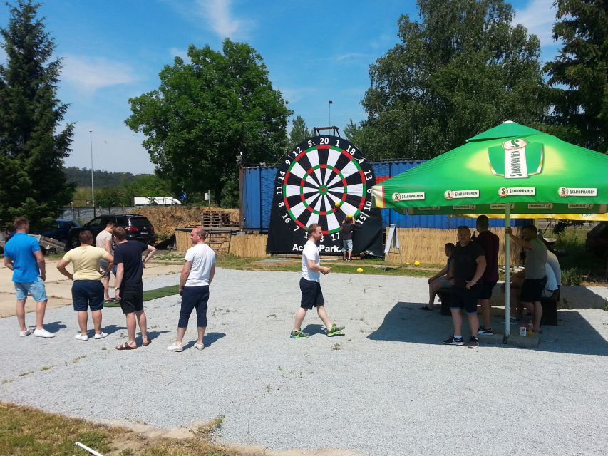Prague : Giant Foot Darts and Giant Beer Pong Game - Key things you should know before you go
