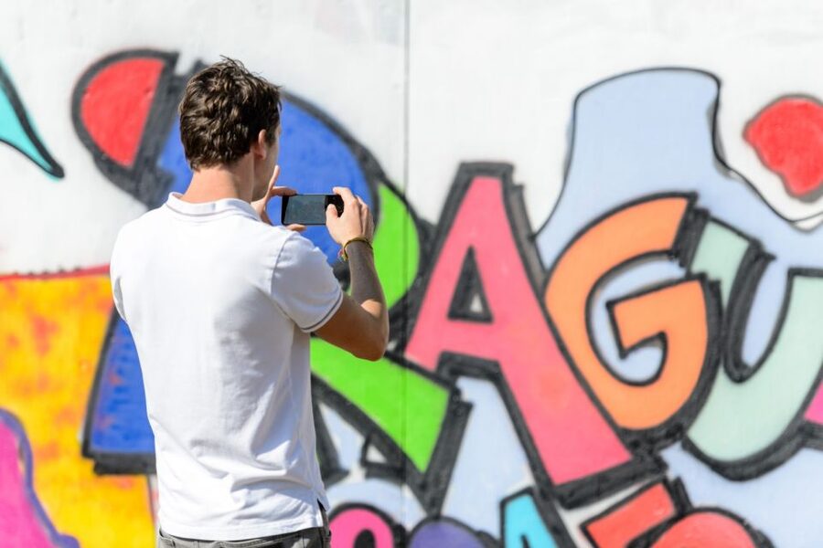Prague Graffiti Workshop For Groups & Team-Building Groups - Fades, Shadows, Outlines, and Fills You Can Control