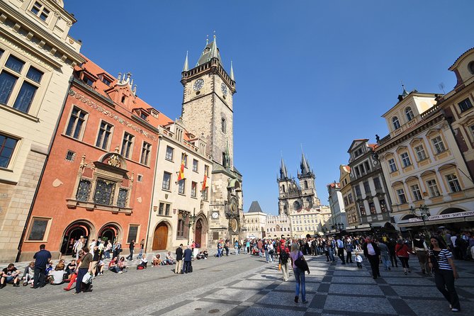 Prague: Grand City Tour with Bus, Castle exteriors & River Cruise - Jewish Quarter and Old Town Square, if you choose the longer option