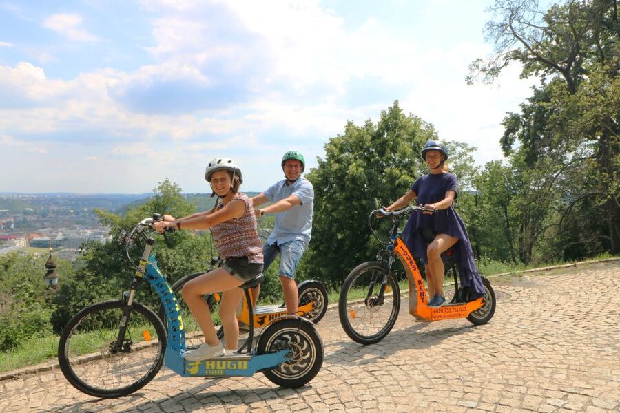 Prague: Grand e-Scooter Guided Tour - Meeting by Japan Embassy, then safety training that actually helps