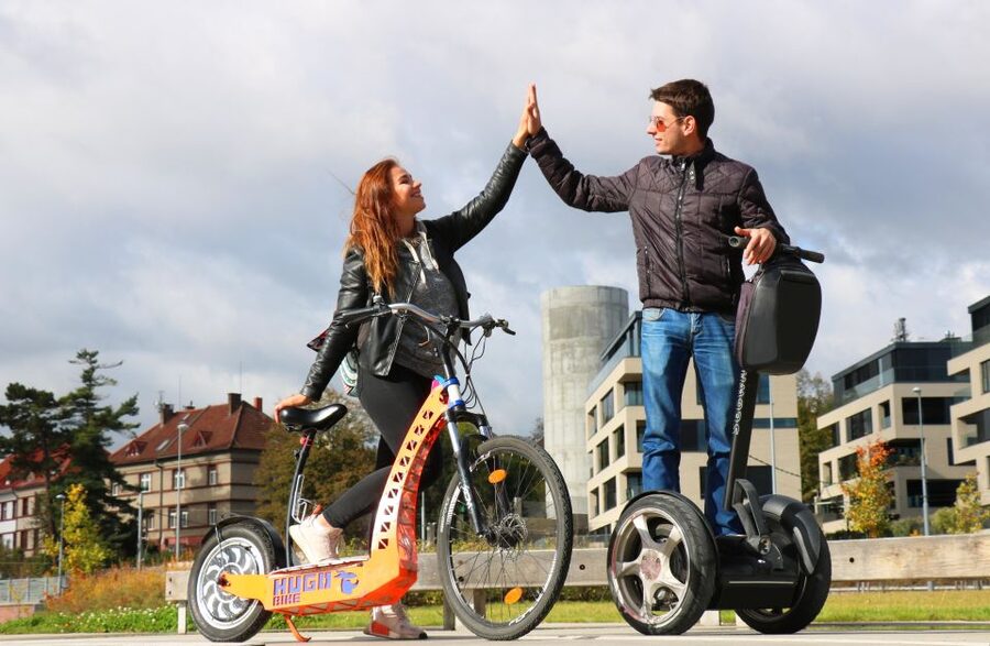 Prague: Grand Segway and eScooter Live Guided City Tour - Starting at Euro Segway Prague, and How Training Sets the Tone